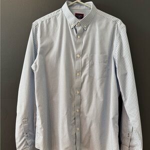 UNTUCKit Men's Blue Checkered Shirt
